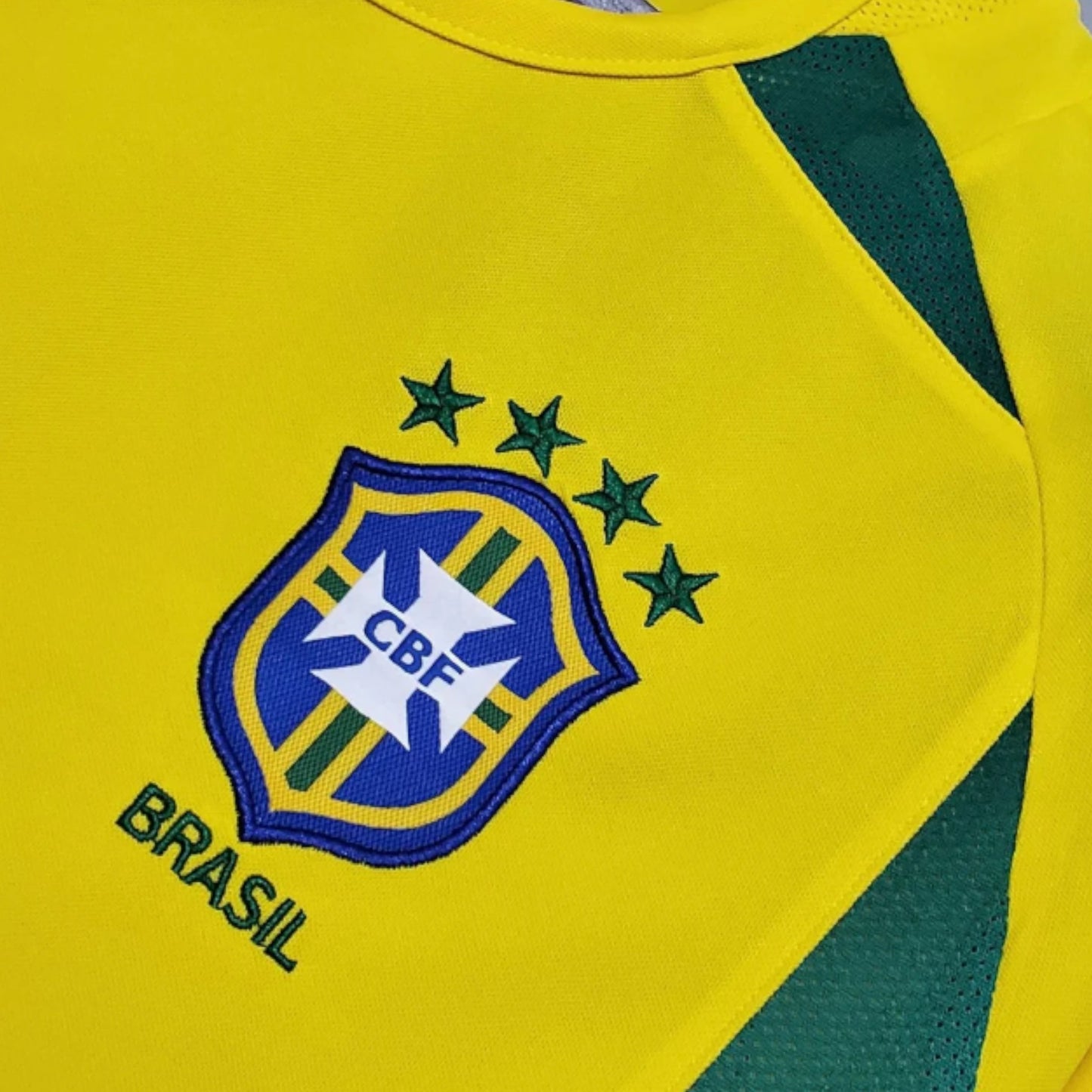 Retro Brazil World Cup Football Kit